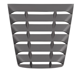 Anyu Auto Body Kits ZR1 PFT Rear Window Louver For Chevrolet Corvette  2014-2019