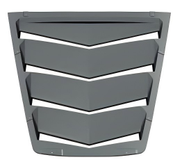 Anyu Auto Body Kits AMPP Rear Window Louver For Chevrolet Corvette  2014-2019