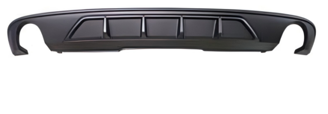 Anyu Auto Body Kits Sport B Rear Diffuser For Normal Audi A4 2016-2022