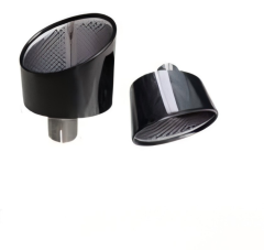 Anyu Auto Body Kits RS4 Tail Pipe Black For Audi A4 2016-2022