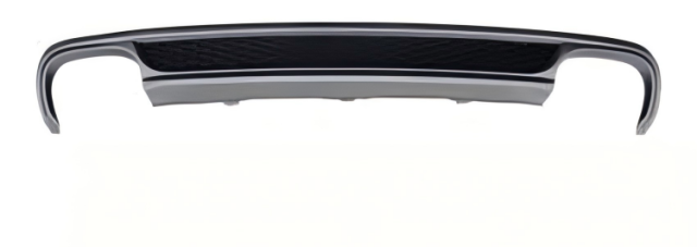Anyu Auto Body Kits A6 S-line Rear Diffuser For Normal Audi A6 2012-2019+