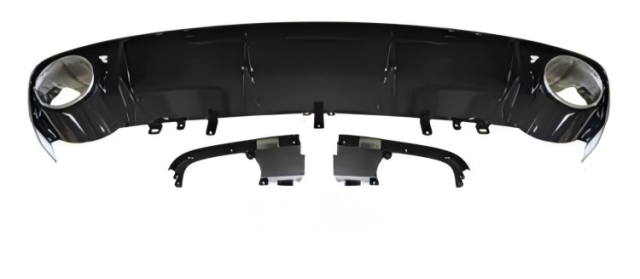 Anyu Auto Body Kits RS6 Rear Diffuser Tail Pipe For Normal Audi A6 2012-2019+