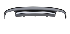 Anyu Auto Body Kits S7 Rear Diffuser For Normal Audi A7 2012-2019+