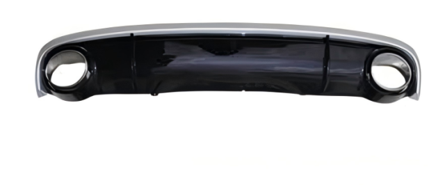 Anyu Auto Body Kits RS7 Rear Diffuser Tailpipe For Normal Audi A7 2012-2019+