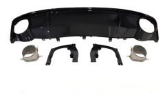 Anyu Auto Body Kits RS7 Rear Diffuser Tailpipe For S-line Audi A7 2012-2019+