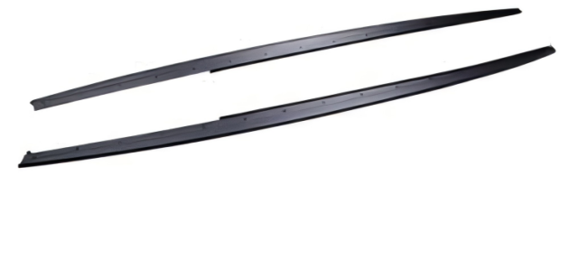Anyu Auto Body Kits M-Performance Side Skirt Matte Black For M-tech BMW 3 SERIES F30 F35