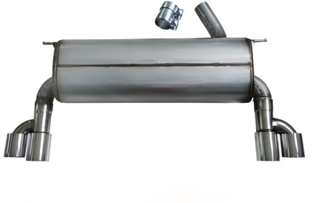 Anyu Auto Body Kits M-Tech Dual Double Outlet Exhaust For BMW 3 SERIES F80 F82