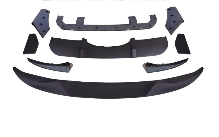 Anyu Auto Body Kits X5 M-Performance Aero kit For M-tech Matte Black BMW X5 F15