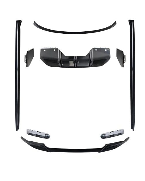 Anyu Auto Body Kits X6 M-Performance Aerokit For M-tech Matte Black BMW X6 F16
