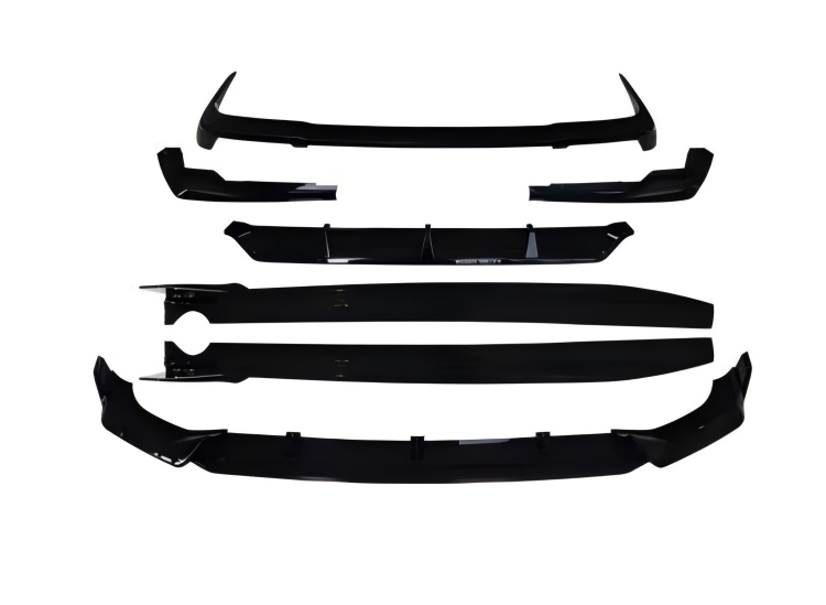 Anyu Auto Body Kits X7 Black Knight Aerokit For M-tech Gloss Black BMW X7 G07