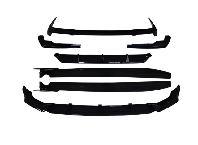 Anyu Auto Body Kits X7 Black Knight Aerokit For M-tech Gloss Black BMW X7 G07