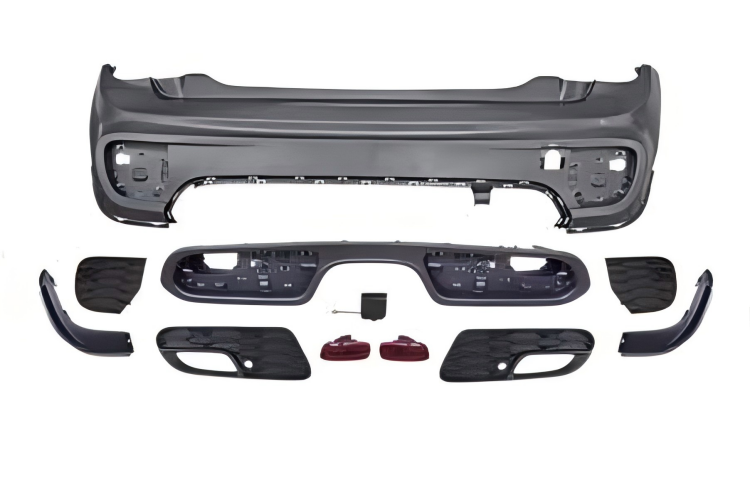 Anyu Auto Body Kits F56 F57 JCW Rear Bumper For MINI F55 F56 F57 2014+