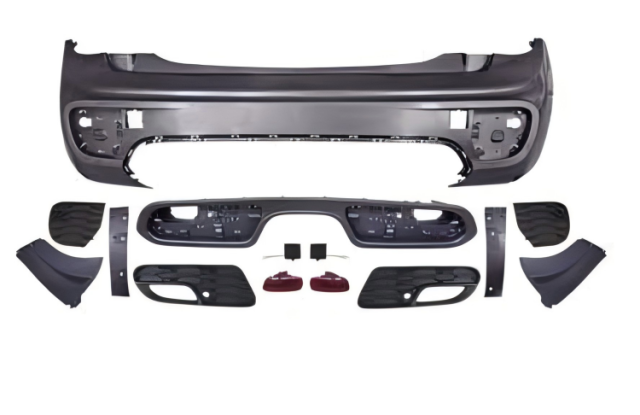Anyu Auto Body Kits F55 JCW Rear Bumper For MINI F55 F56 F57 2014+