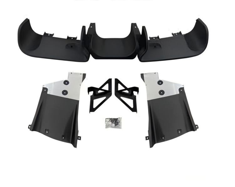 Anyu Auto Body Kits GP Rear Diffuser For JCW Rear Bumper MINI R56 R57 R58 2007-2013