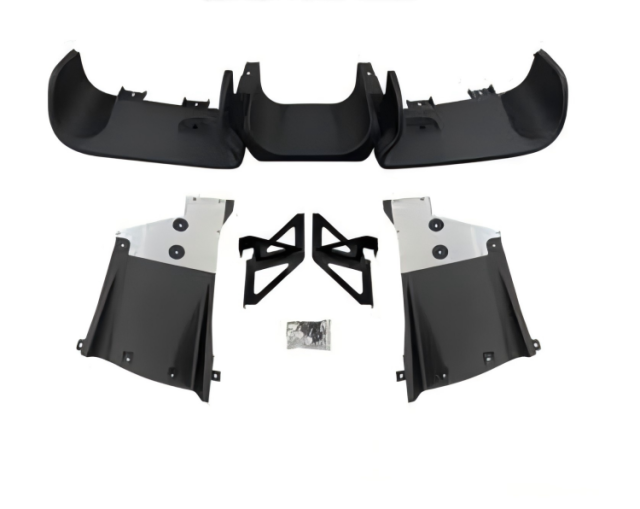 Anyu Auto Body Kits GP Rear Diffuser For JCW Rear Bumper MINI R56 R57 R58 2007-2013