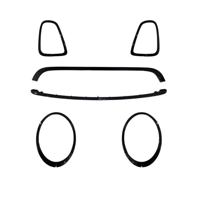 Anyu Auto Body Kits JCW Black Trims For MINI R56 R57 R58 2007-2013