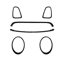 Anyu Auto Body Kits JCW Black Trims For MINI R56 R57 R58 2007-2013