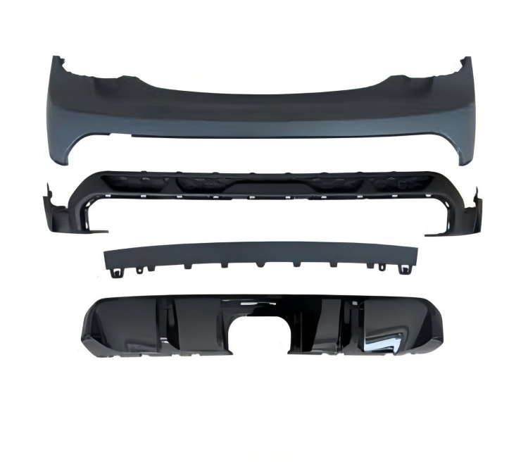 Anyu Auto Body Kits F56 F57 21 JCW Rear Bumper For MINI F55 F56 F57 2014+