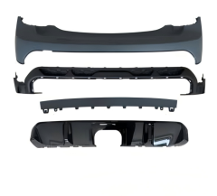 Anyu Auto Body Kits F55 21 JCW Rear Bumper For MINI F55 F56 F57 2014+