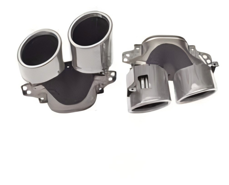 Anyu Auto Body Kits A45 Silver Tail Pipe For BENZ A CLASS W177 2019+