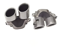 Anyu Auto Body Kits A45 Silver Tail Pipe For BENZ A CLASS W177 2019+