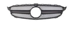 Anyu Auto Body Kits AMG Grille Black With Camera For AMG BENZ C CLASS W205 C205 2015-2017