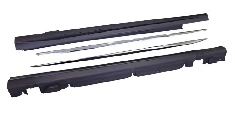 Anyu Auto Body Kits AMG Side Skirt For Sedan BENZ C CLASS W205 C205 2015+