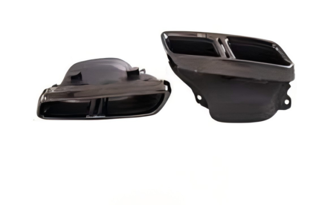 Anyu Auto Body Kits C63S Tail Pipe Black For BENZ C CLASS W205 C205 2015+