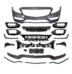 Anyu Auto Body Kits C63 Front Bumper For BENZ C CLASS W205 C205 2015+