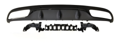 Anyu Auto Body Kits C63 Coupe Rear Diffuser Black For AMG Coupe BENZ C CLASS W205 C205 2015+