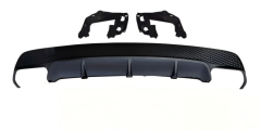 Anyu Auto Body Kits CLA45 Rear Diffuser Black For AMG BENZ CLA CLASS W117 2013-2018
