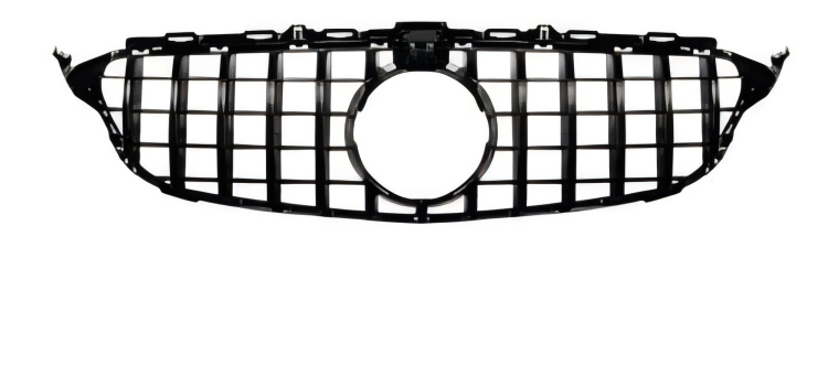 Anyu Auto Body Kits AMG Grille Silver For AMG BENZ C CLASS W205 C205 2015-2017