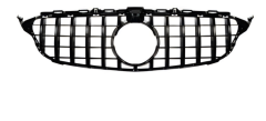 Anyu Auto Body Kits AMG Grille Silver For AMG BENZ C CLASS W205 C205 2015-2017