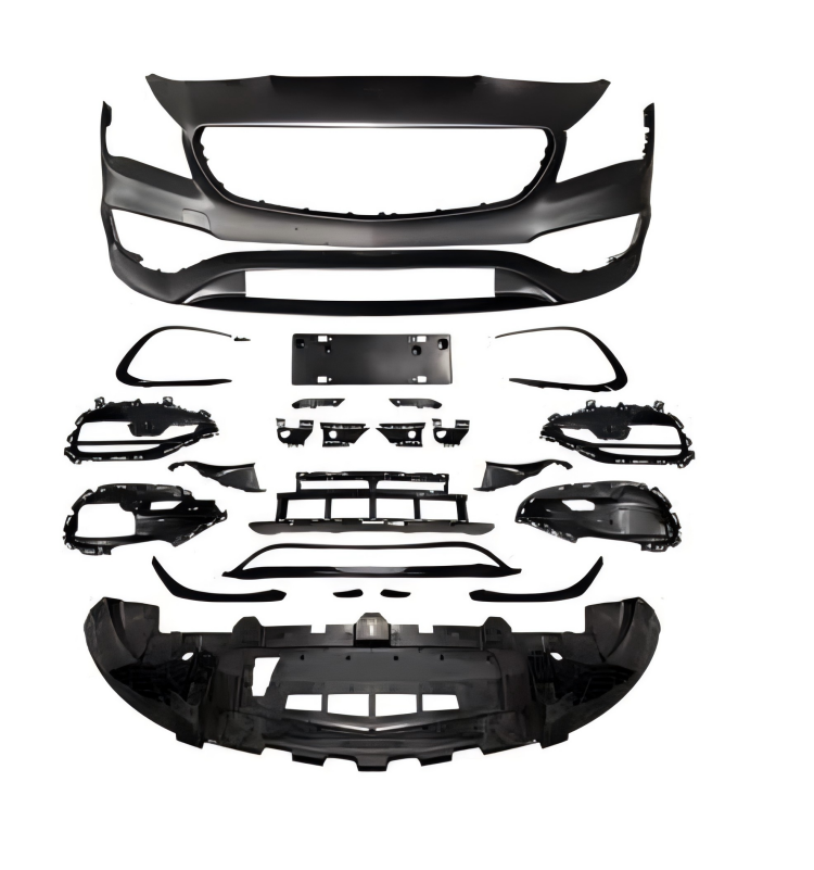 Anyu Auto Body Kits CLA45 AMG Front Bumper For BENZ CLA CLASS W117 2013-2018