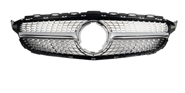 Anyu Auto Body Kits Diamond Grille Silver For AMG BENZ C CLASS W205 C205 2015+