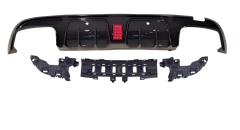 Anyu Auto Body Kits Brabus Rear Diffuser Carbon Look For AMG Sedan BENZ C CLASS W205 C205 2015+