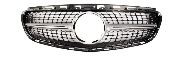 Anyu Auto Body Kits Diamond Grille Silver For AMG BENZ E CLASS W212 2014-2016