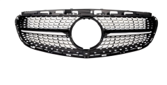 Anyu Auto Body Kits Diamond Grille Black For AMG BENZ E CLASS W212 2014-2016