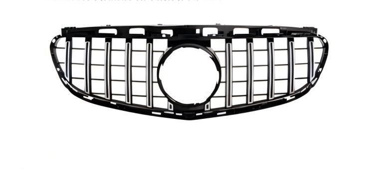 Anyu Auto Body Kits GT Grille Silver For AMG BENZ E CLASS W212 2014-2016