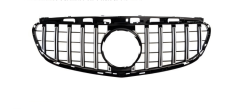 Anyu Auto Body Kits GT Grille Silver For AMG BENZ E CLASS W212 2014-2016