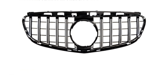 Anyu Auto Body Kits GT Grille Silver For AMG BENZ E CLASS W212 2014-2016