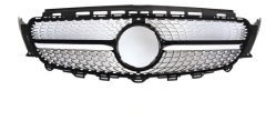 Anyu Auto Body Kits Diamond Grille Black For AMG BENZ E CLASS W213 2017+