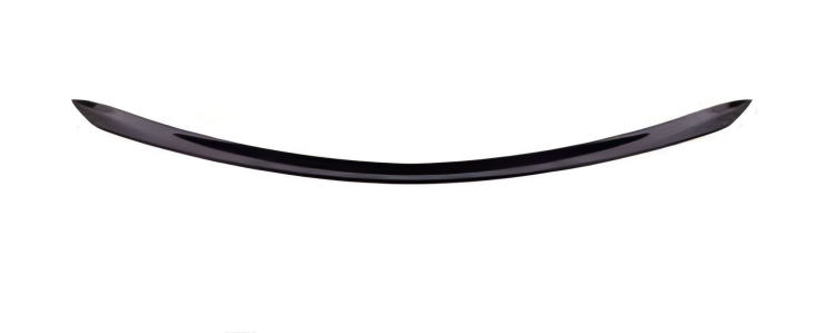 Anyu Auto Body Kits E63 Spoiler Matte Black For BENZ E CLASS W213 2017+