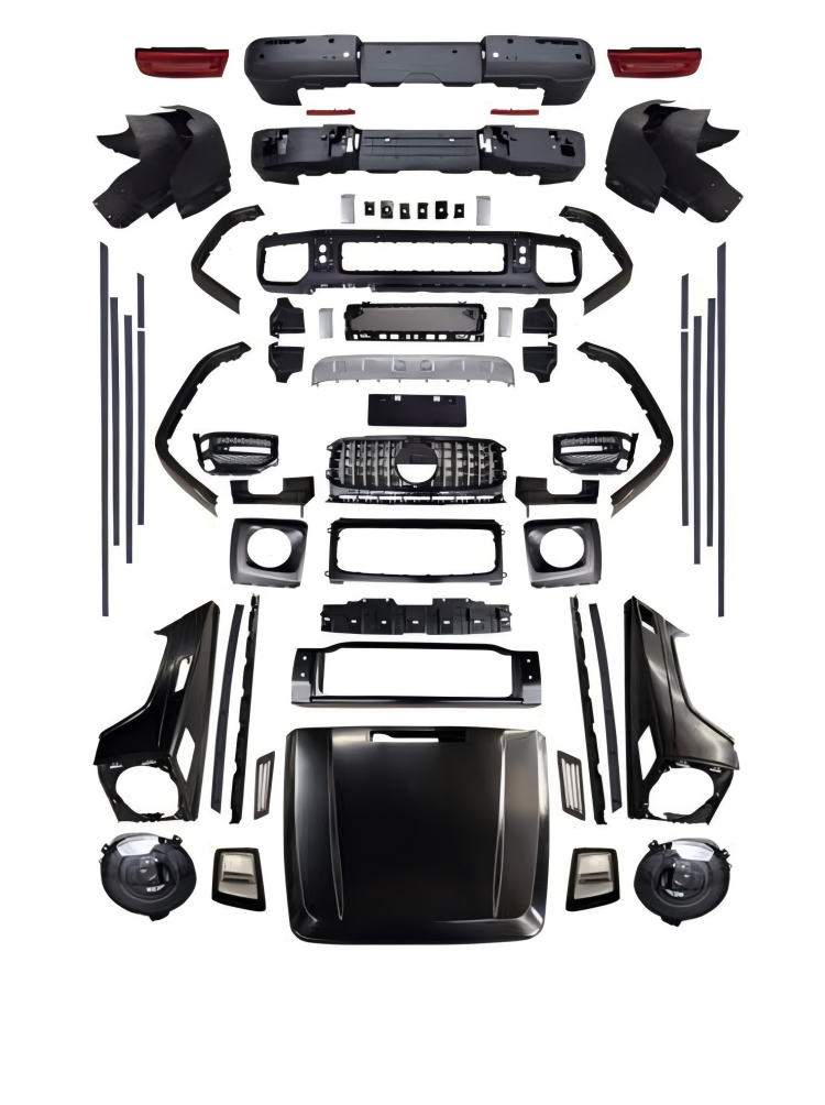 Anyu Auto Body Kits Old To New G63 Style Body Kit For BENZ G CLASS W463 2000-2018