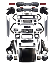 Anyu Auto Body Kits Old To New G63 Style Body Kit For BENZ G CLASS W463 2000-2018