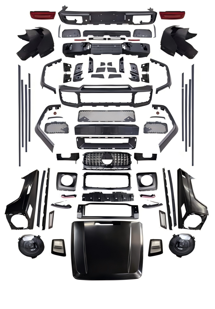 Anyu Auto Body Kits Old To New BRS Body Kit For BENZ G CLASS W463 2000-2018