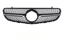 Anyu Auto Body Kits Diamond Grille Black For AMG BENZ GLC CLASS X253 C253 2016+