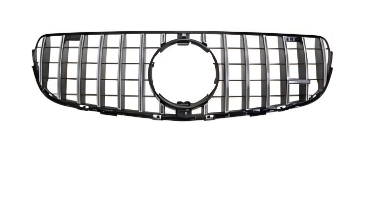 Anyu Auto Body Kits AMG Grille Silver For AMG BENZ GLC CLASS X253 C253 2016+