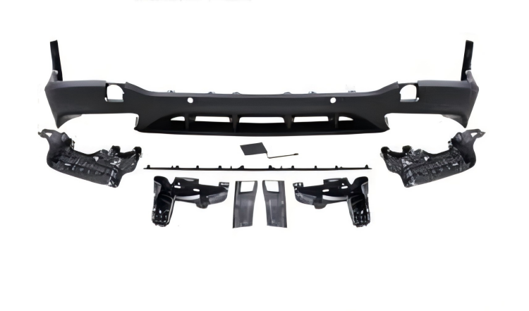 Anyu Auto Body Kits GLC63 Rear Diffuser For AMG BENZ GLC CLASS X253 C253 2016+