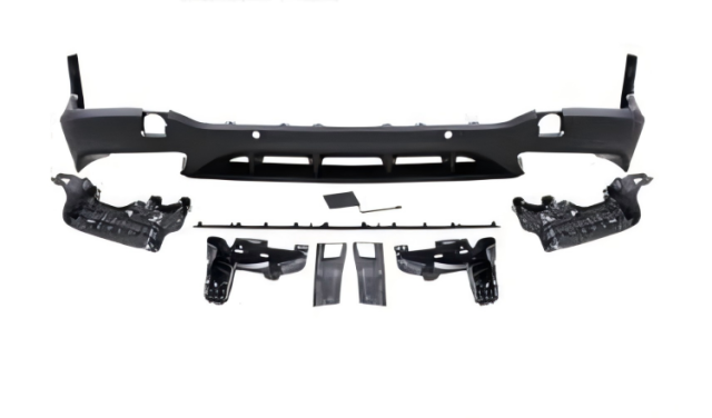 Anyu Auto Body Kits GLC63 Rear Diffuser For AMG BENZ GLC CLASS X253 C253 2016+